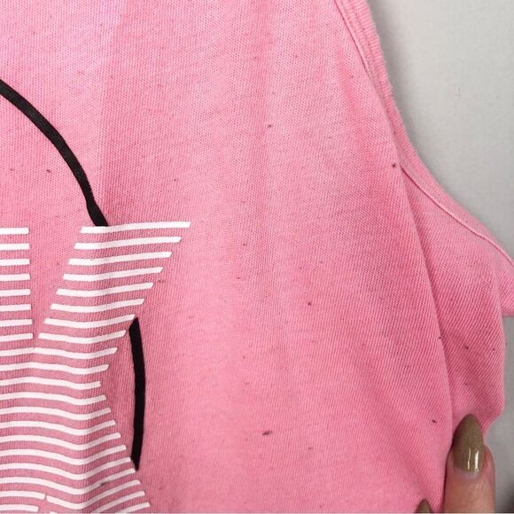 VICTORIA’S SECRET PINK | Coral Lounge Sleep Tank Top Cutout Back Women’s Size L - Picture 9 of 9